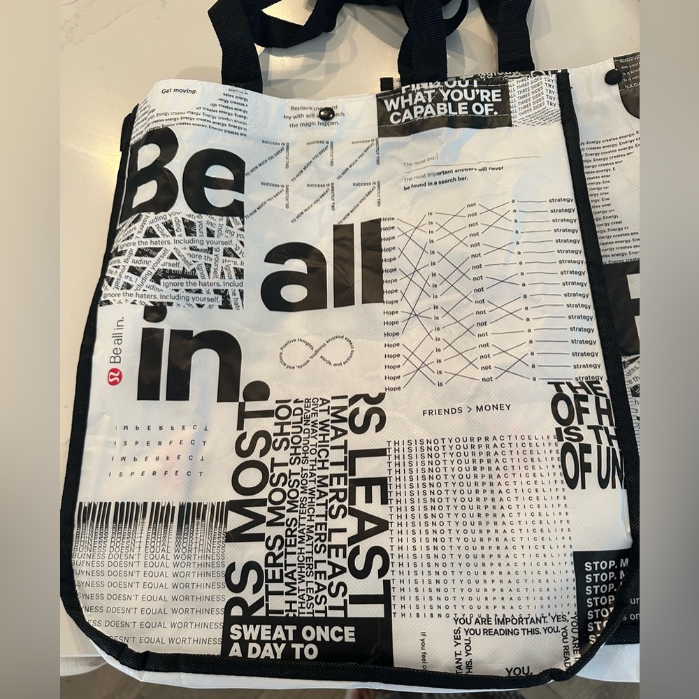 Lululemon Shopping Totes